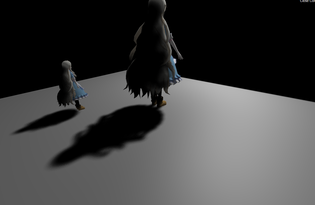 PCF 算法实现效果 (NUM_SAMPLES = 50)